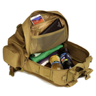 Рюкзак Protector plus S431 с модульной системой Molle 30л Coyote brown - изображение 5