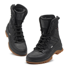 Берцы зимние тактические кожаные с мембраной Gore-Tex PAV Style Lab HARLAN 805 р.37 25см чорные (456222284547) 40 - изображение 4