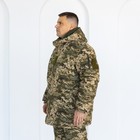 Бушлат Гірка камуфляжний зимовий Піксель, чоловіча зимова куртка з утяжкою 56 - зображення 4
