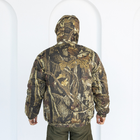 Бушлат камуфляжный зимний Осень на флисе и синтепоне, мужская зимняя куртка на резинке 58 - изображение 4