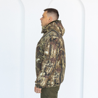Бушлат камуфляжный зимний Осень на флисе и синтепоне, мужская зимняя куртка на резинке 48 - изображение 3