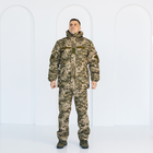 Бушлат Горка камуфляжный зимний Пиксель, мужская зимняя куртка утяжкой 48 - изображение 9