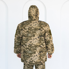 Бушлат Горка камуфляжный зимний Пиксель, мужская зимняя куртка с утяжкой 52 - изображение 5