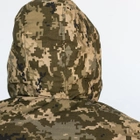 Бушлат камуфляжный зимний Пиксель, мужская тактическая зимняя куртка Горка пиксель с утяжкой 54 - изображение 15