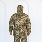 Бушлат Гірка зимовий камуфляжний Піксель, чоловіча зимова куртка з утяжкою 60 - зображення 12
