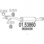 Глушник середній MTS 0153860 Daewoo Matiz