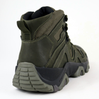 Ботинки кожаные OKSY TACTICAL Olive демисезонные 42 размер - изображение 9