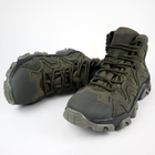 Ботинки кожаные OKSY TACTICAL Olive демисезонные 40 размер - изображение 4