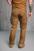 Чоловічі міцні штани «Kayman» койот із посиленими зонами та накладними кишенями Rip-stop 30-34 - зображення 6