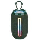 Портативна Bluetooth-колонка TG653 USB/TF 5W з ремінцем green