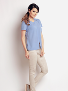 Блузка жіноча Awama A138 L Світло-синя (5902360515130) - зображення 3