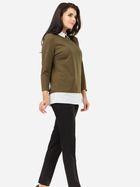 Bluzka damska elegancka Awama A208 S/M Khaki (5902360519732) - obraz 4