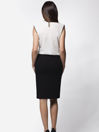 Блузка жіноча Awama A24 S Екрю/Чорний (5902360500488) - зображення 5