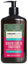 Odżywka Arganicare Keratin do suchych włosów z keratyną bez spłukiwania 400 ml (7290114145053) - obraz 1