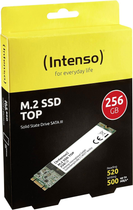Dysk SSD Intenso Top Performance 256GB M.2 SATA III 3D NAND SLC (3832440) - obraz 2