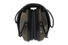 Тактичні захисні навушники 2E Pulse Pro Army Green NRR 22 dB активні - зображення 7