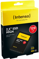 SSD диск Intenso High Performance 120GB 2.5" SATA III TLC (3813430) - зображення 2