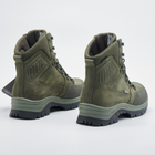 Ботинки Зимние тактические кожаные с мембраной Gore-Tex PAV Style Lab HARLAN 550 р.47 31.2см хаки - изображение 7