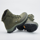 Ботинки Зимние тактические кожаные с мембраной Gore-Tex PAV Style Lab HARLAN 550 р.46 30.5см хаки - изображение 6