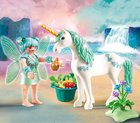 Zestaw figurek Playmobil Fairies Feeding Fairy with Unicorn (4008789706553) - obraz 3