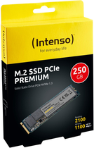 Dysk SSD Intenso Premium 250GB M.2 NVMe PCIe (3835440) - obraz 3
