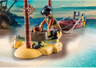 Набір фігурок Playmobil Pirates Pirate Treasure Island with Rowboat (4008789709622) - зображення 5