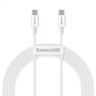 Кабель Baseus Superior Series Fast Charging Type-C to Type-C PD 100W (2m) white