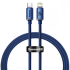 Кабель Baseus Crystal Shine Series Fast Charging Type-C to Lightning 20W (1.2m) blue