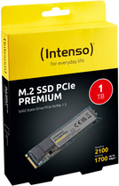 Dysk SSD Intenso Premium 1TB M.2 NVMe PCIe 3D NAND TLC (3835460) - obraz 3