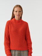 Sweter z golfem damski Tatuum SUZI T2319.090 L Czerwony (5900142274398) - obraz 1
