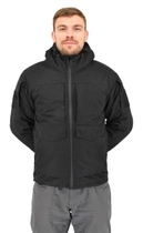 Зимова тактична куртка Eagle з підкладкою Omni-Heat та силіконовим утеплювачем Black S - зображення 4