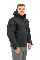 Зимняя тактическая куртка Eagle с подкладкой Omni-Heat и силиконовым утеплителем Black 4XL - изображение 2