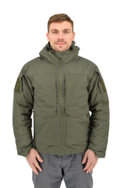 Зимняя тактическая куртка Eagle с подкладкой Omni-Heat и силиконовым утеплителем Olive Green 4XL - изображение 1