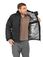 Зимова тактична куртка Eagle з підкладкою Omni-Heat та силіконовим утеплювачем Black 2XL - зображення 8