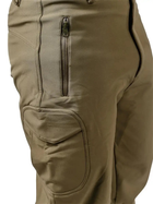 Утепленные тактические штаны Eagle PA-01 Soft Shell на флисе Olive Green S - изображение 7