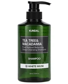 Шампунь Kundal Tea Tree & Macadamia Deep Cleansing Shampoo White Musk 500 мл