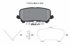 Тормозные колодки TEXTAR 2593201 Honda Pilot 43022TZ5A00, 43022TZ5A01
