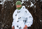 Маскувальний костюм " Сніговий барс" Кіраса зима білий водовідталкувальний 800 - зображення 3