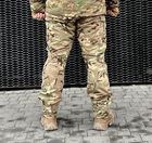 Штаны тактические мультикам зимние с наколенниками, военные штаны утепленные на синтепоне зимние multicam ЗСУ 58 - изображение 3
