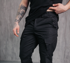 Мужские брюки «Kayman» черный цвет Полиция с усиленными зонами и накладными карманами Rip-stop 38-32 - изображение 3
