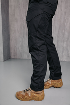 Чоловічі міцні штани «Kayman» чорний колір Поліція із посиленими зонами та накладними кишенями Rip-stop 30-34 - зображення 5
