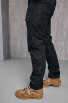 Чоловічі міцні штани «Kayman» чорний колір Поліція із посиленими зонами та накладними кишенями Rip-stop 30-32 - зображення 5