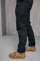 Чоловічі міцні штани «Kayman» чорний колір Поліція із посиленими зонами та накладними кишенями Rip-stop 32-34 - зображення 5