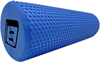 Массажный ролик-валик для МФР и йоги EasyFit Foam Roller 45 см роллер-массажер для спины, ног, рук и шеи EF-2030-BL Синий (56002066)