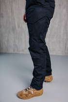 Чоловічі міцні штани «Kayman» темно-синій ДСНС із посиленими зонами та накладними кишенями Rip-stop 36-32 - зображення 3