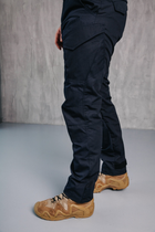 Мужские крепкие брюки «Kayman» темно-синий ГСЧС с усиленными зонами и накладными карманами Rip-stop 32-34 - изображение 4