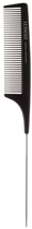 Grzebień do włosów Lussoni PTC 300 Pin Tail Comb z metalowym ogonem (5903018916217) - obraz 1
