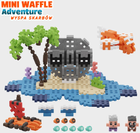 Konstruktor Marioinex Mini Waffle Adveture Wyspa Skarbow 148 elementów (5903033903148) - obraz 5