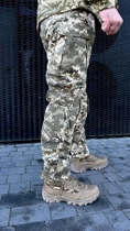 Зимние военные штаны пиксель ЗСУ, брюки пиксель зимние штаны тактические с наколенниками ВСУ на синтепоне 58 - изображение 4