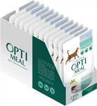 Влажный корм для кошек Optimeal с треской и овощами в желе 85 г
